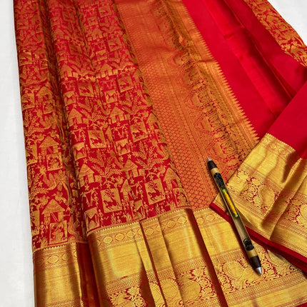 Bridal Designer Kanchipuram Handloom Saree-KP-BD-HL-002