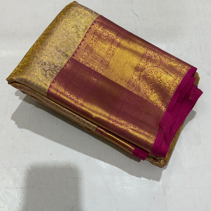 Bridal Kanchipuram Pure Silk Handloom Saree -KP-BL-HL-001