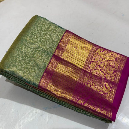 Bridal Kanchipuram Pure Silk Handloom Saree-KP-BL-HL-003