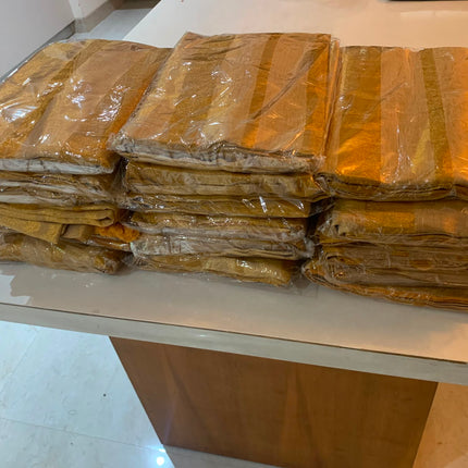 Onam 2026 Viral Trending Golden Mul Tissue Saree-WB-OVT-GMT-002