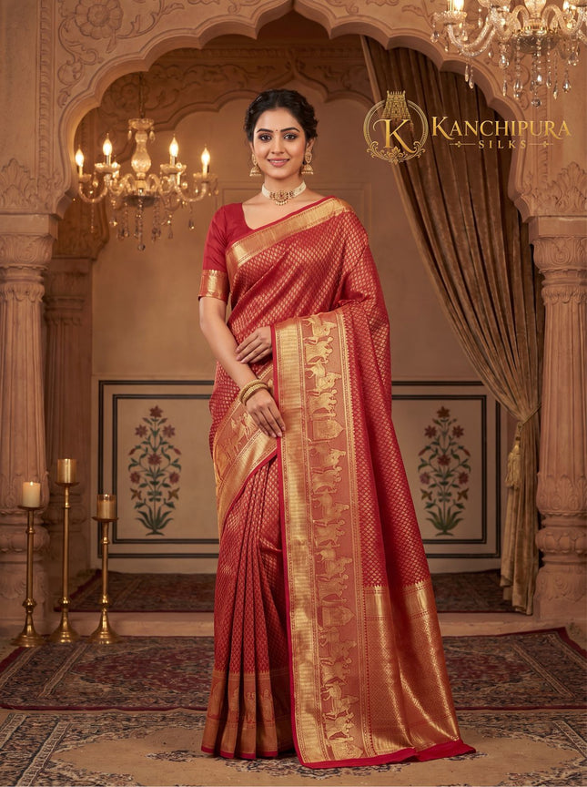 Bridal Designer Kanchipuram Handloom Saree-KP-BD-HL-001