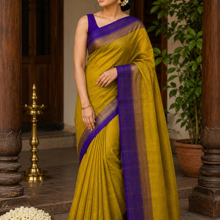 Pure Silk Cotton Kanchipuram Saree-KP-PS-CN-002