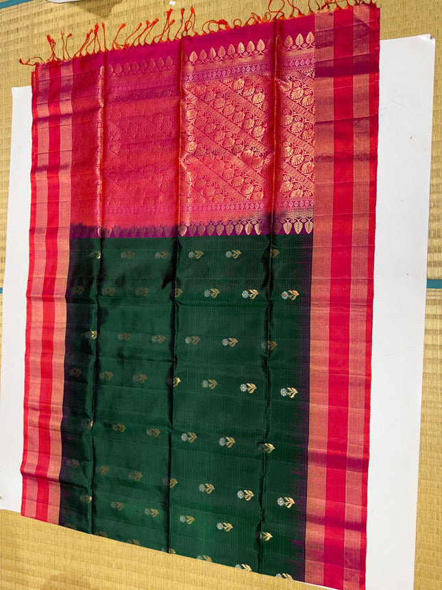 Kanchipuram Pure Soft Silk  Handloom Saree-KP-SS-003