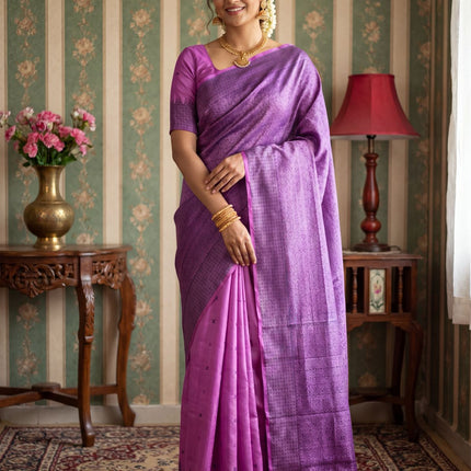Kanchipuram Pure Soft Silk Handloom Saree -KP-SS-005