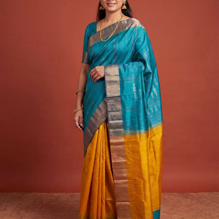Kanchipuram Pure Soft Silk Handloom Saree-KP-SS-006
