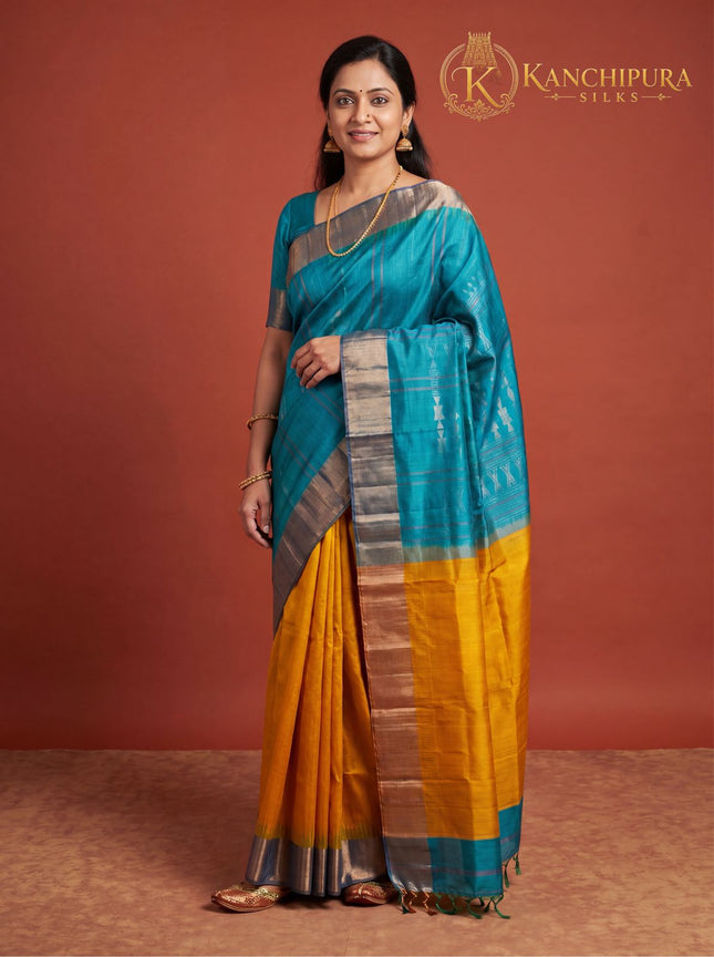 Kanchipuram Pure Soft Silk Handloom Saree-KP-SS-006