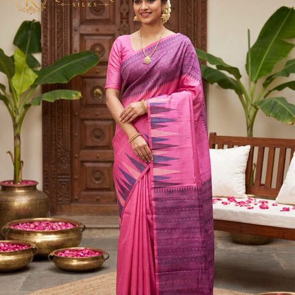 Kanchipuram Pure Soft Silk Handloom Saree -KP-SS-007