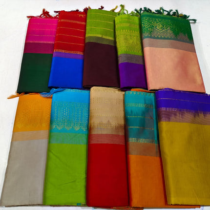 Pure Silk Cotton Kanchipuram Saree-KP-PS-CN-001