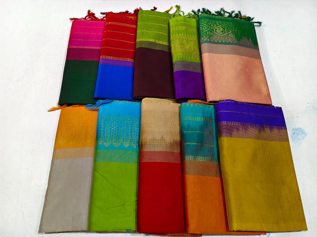 Pure Silk Cotton Kanchipuram Saree-KP-PS-CN-002