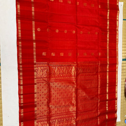 Kanchipuram Pure Soft Silk Handloom Saree-KP-SS-001