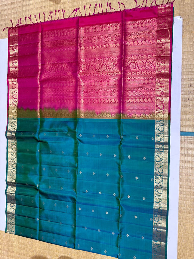 Kanchipuram Pure Soft Silk Handloom Saree-KP-SS-002