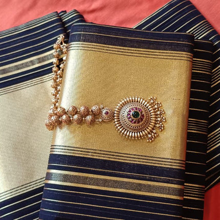 Kerala Handloom Pure Cotton Bridal Set Mundu -BP-HL-SMB-002