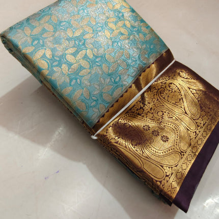 Kanchipuram Tissue Silk Saree -KP-T-PC-003
