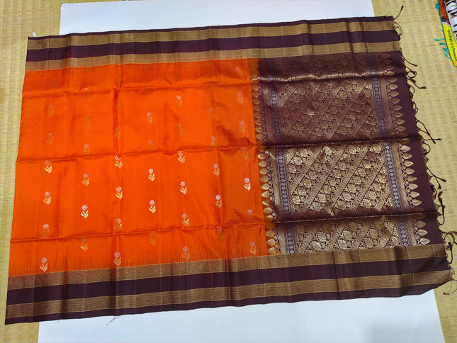 Pure Silk Kanchipuram Handloom Saree-KP-HL-002